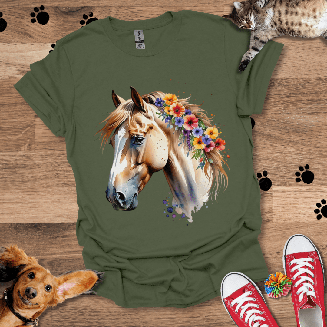 Floral Mane T-Shirt