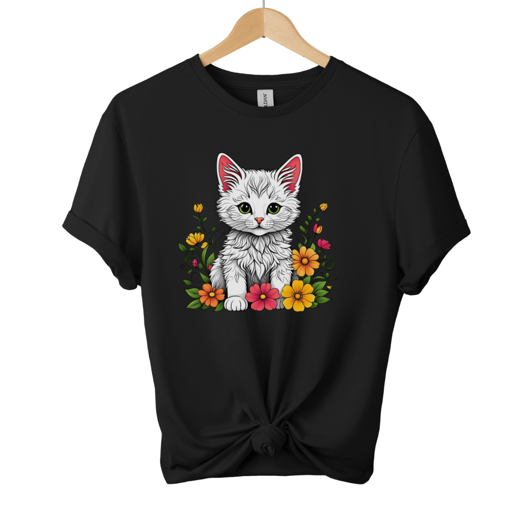 Kitten Petals T-Shirt 041