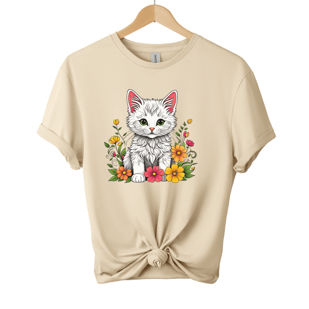 Kitten Petals T-Shirt 041