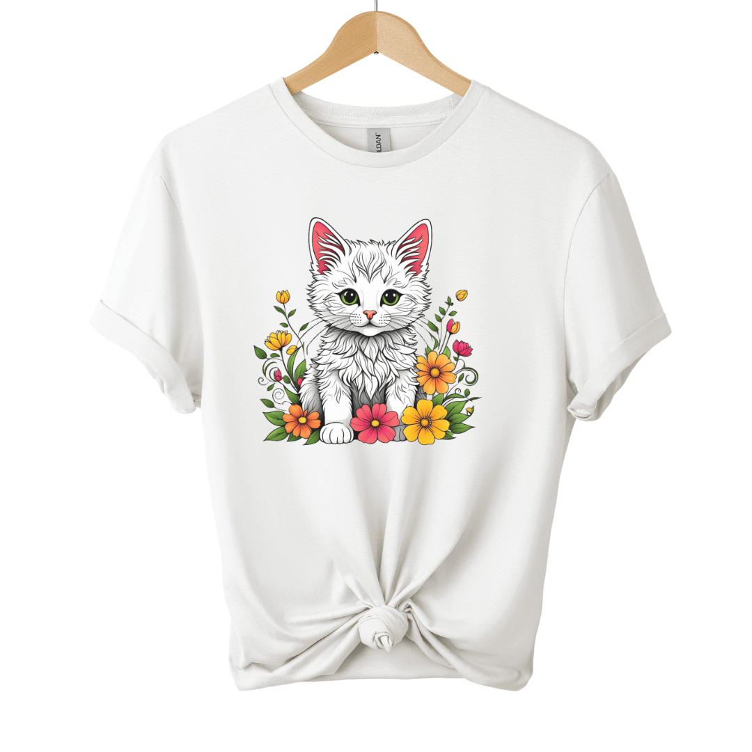 Kitten Petals T-Shirt 041