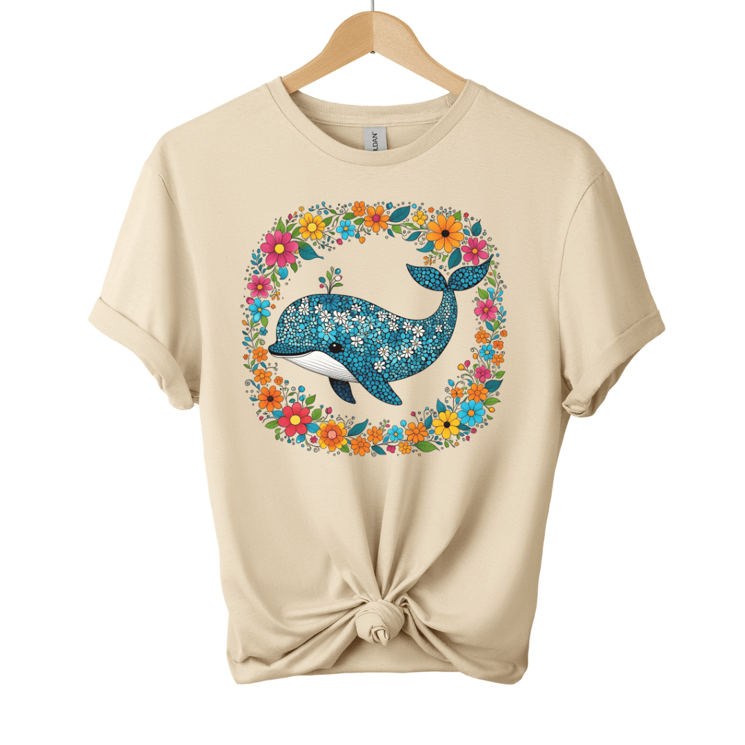 Whale Wreath T-Shirt