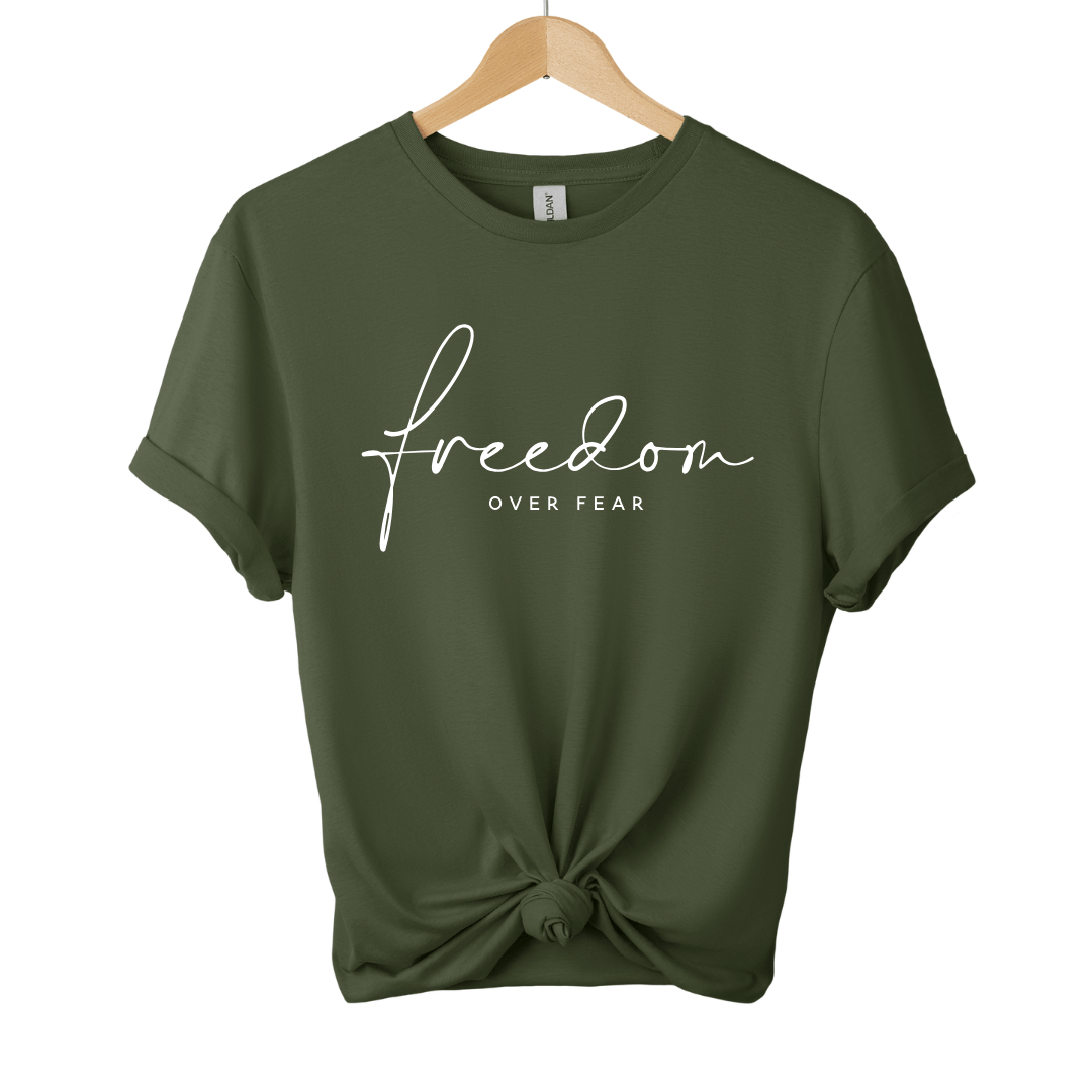 Freedom Over Fear T-Shirt 099