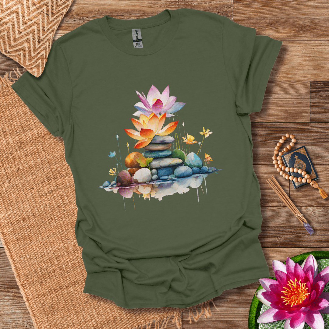 Peaceful Pebbles T-Shirt 009