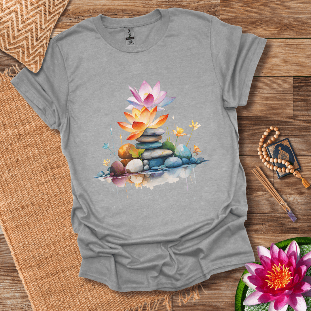 Peaceful Pebbles T-Shirt 009