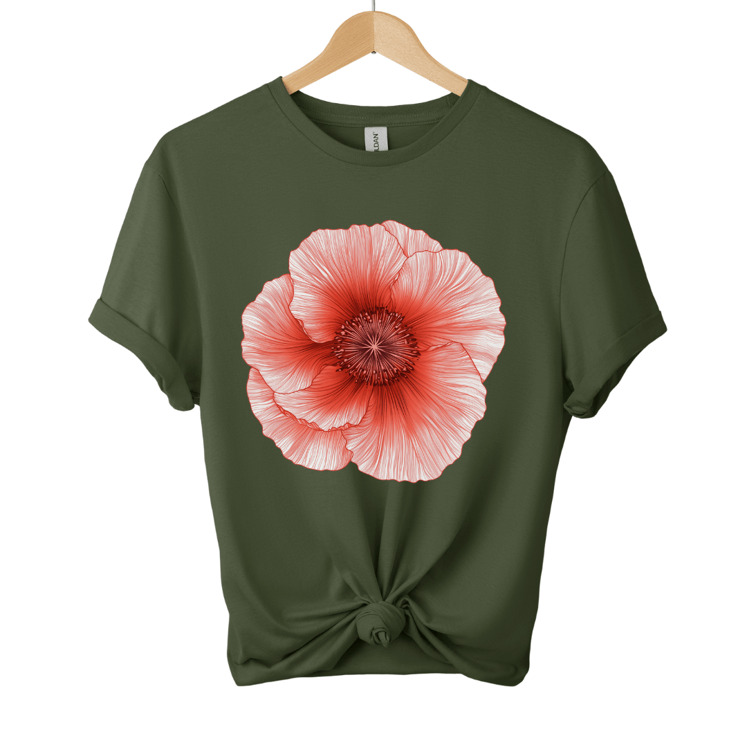 Poppy Pose T-Shirt