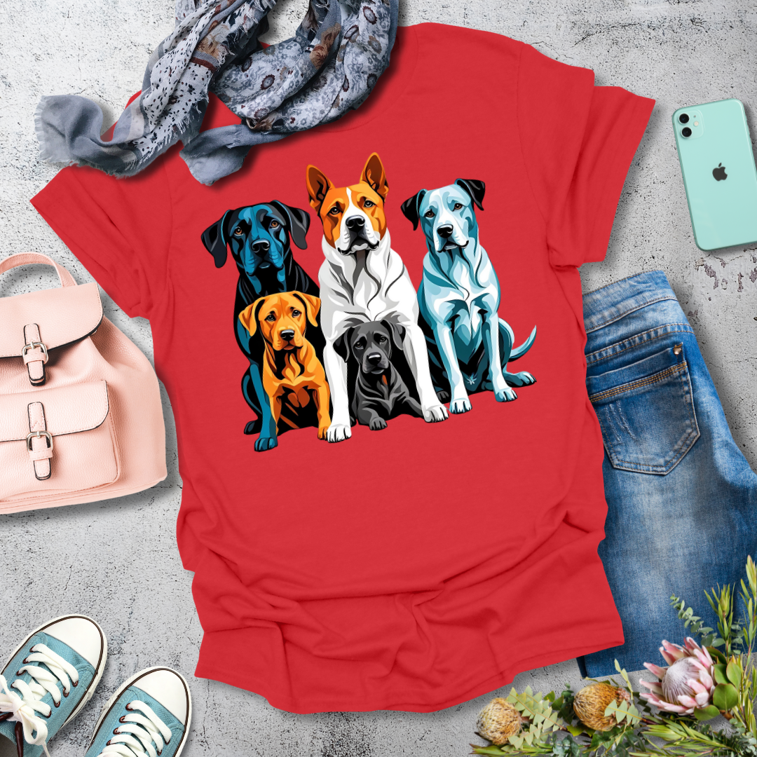 Color Canines T-Shirt 021