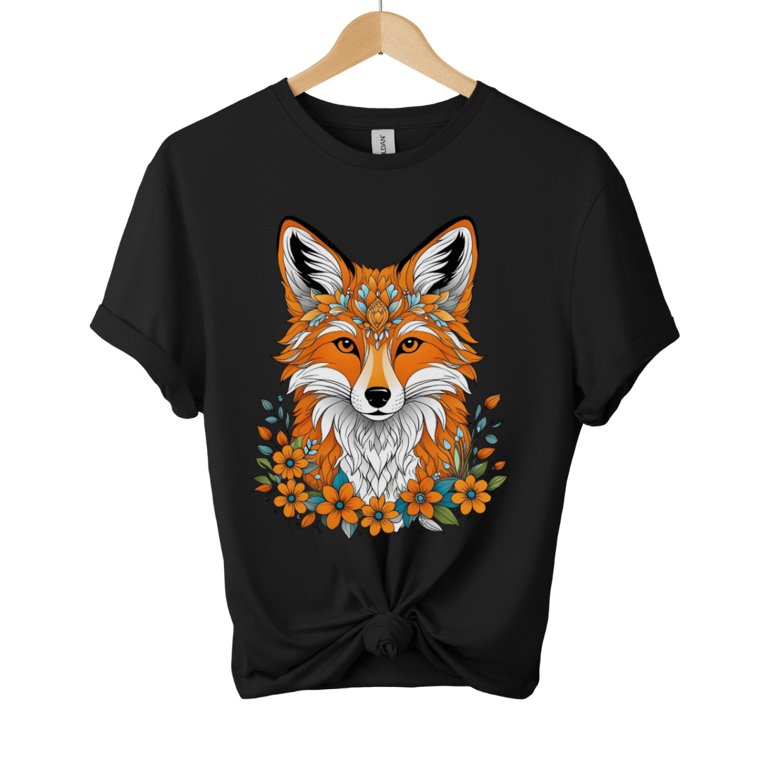 Floral Fox T-Shirt