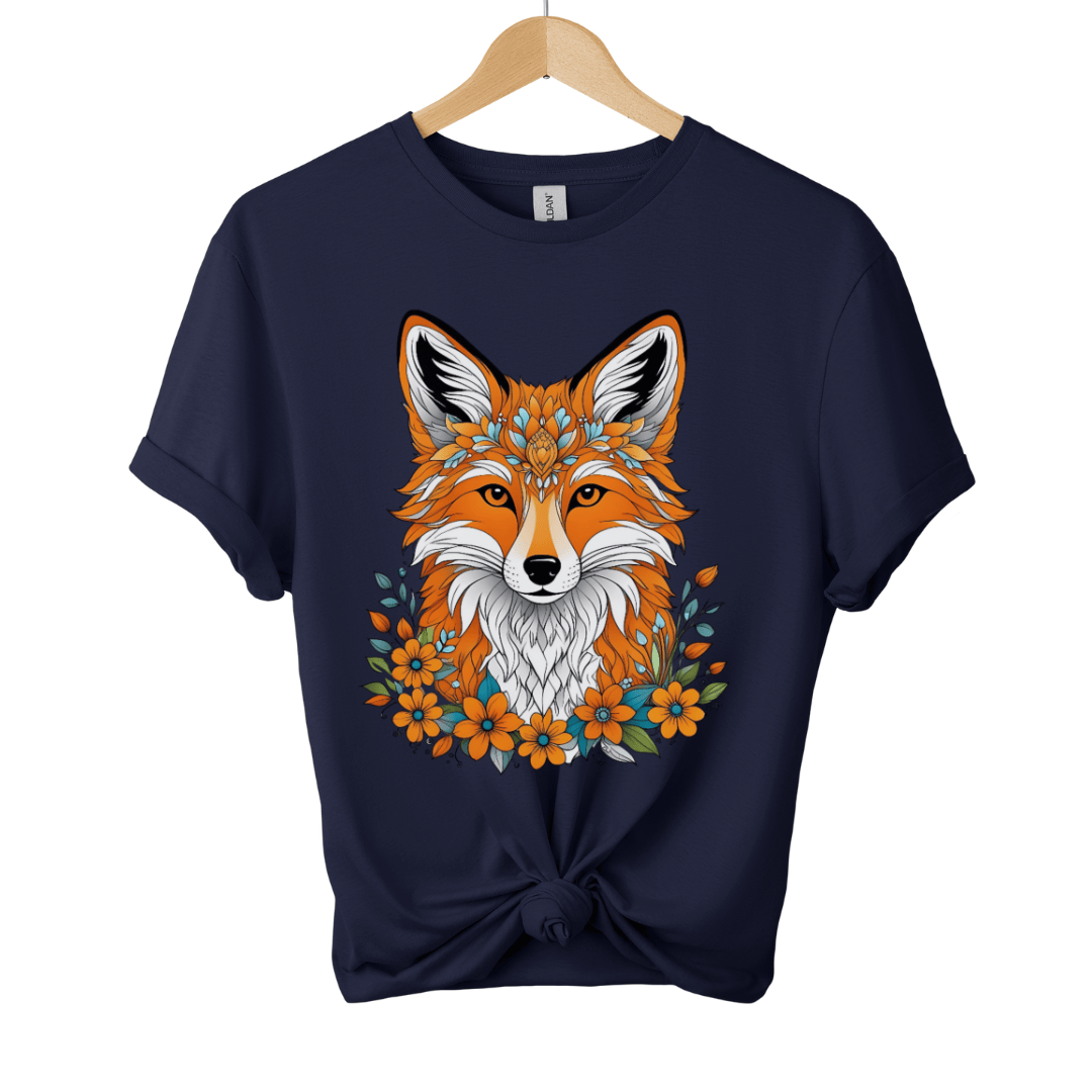 Floral Fox T-Shirt