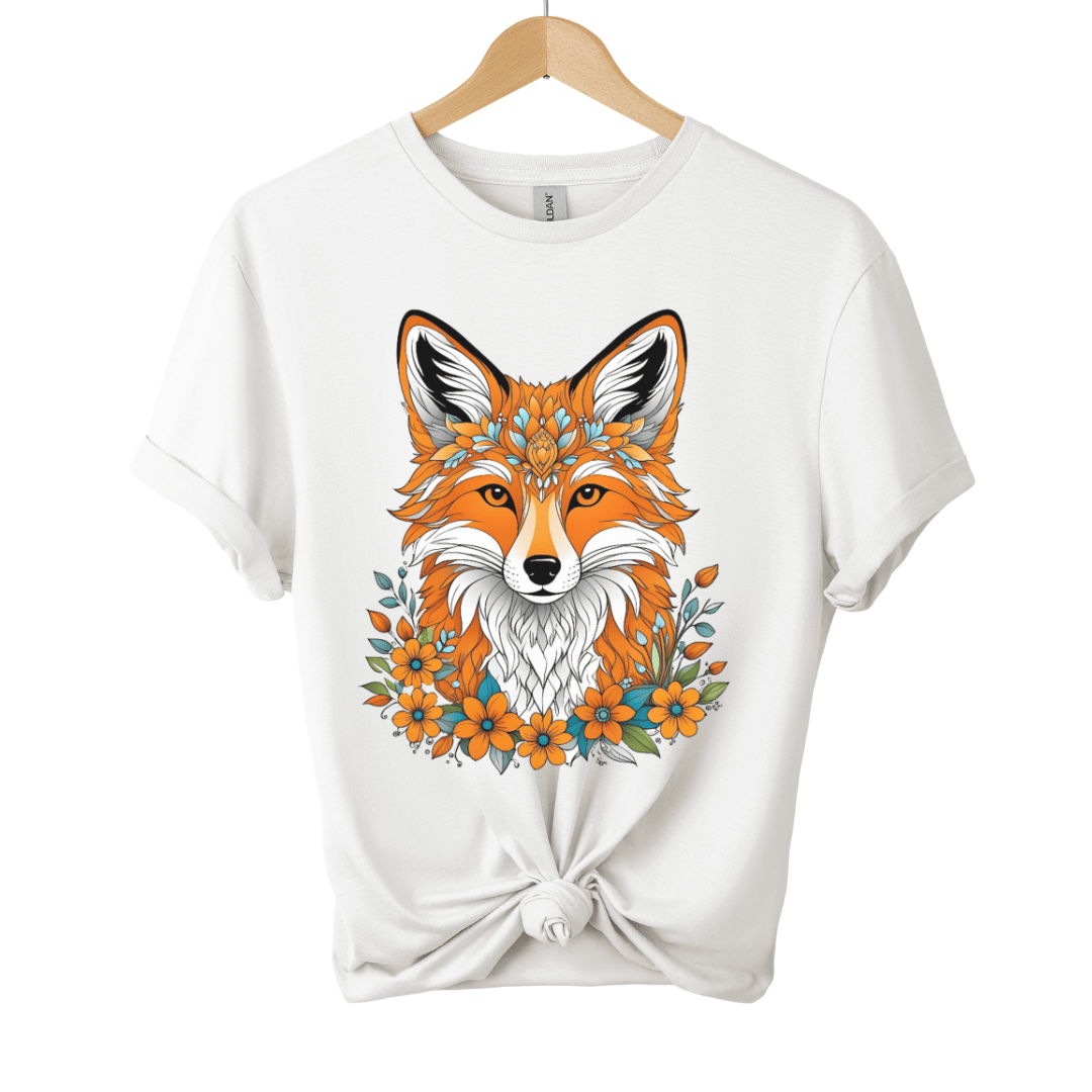 Floral Fox T-Shirt