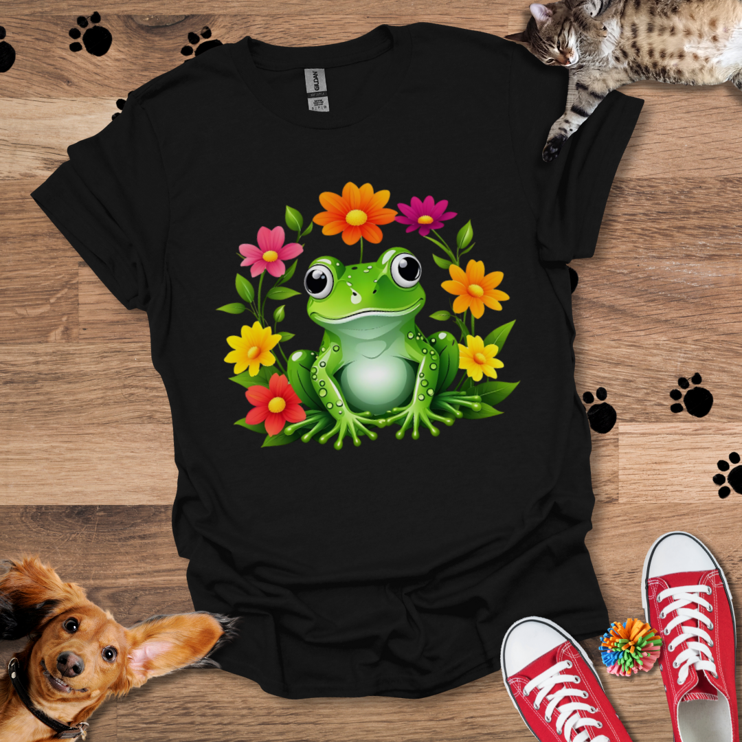 Flower Frog T-Shirt 024