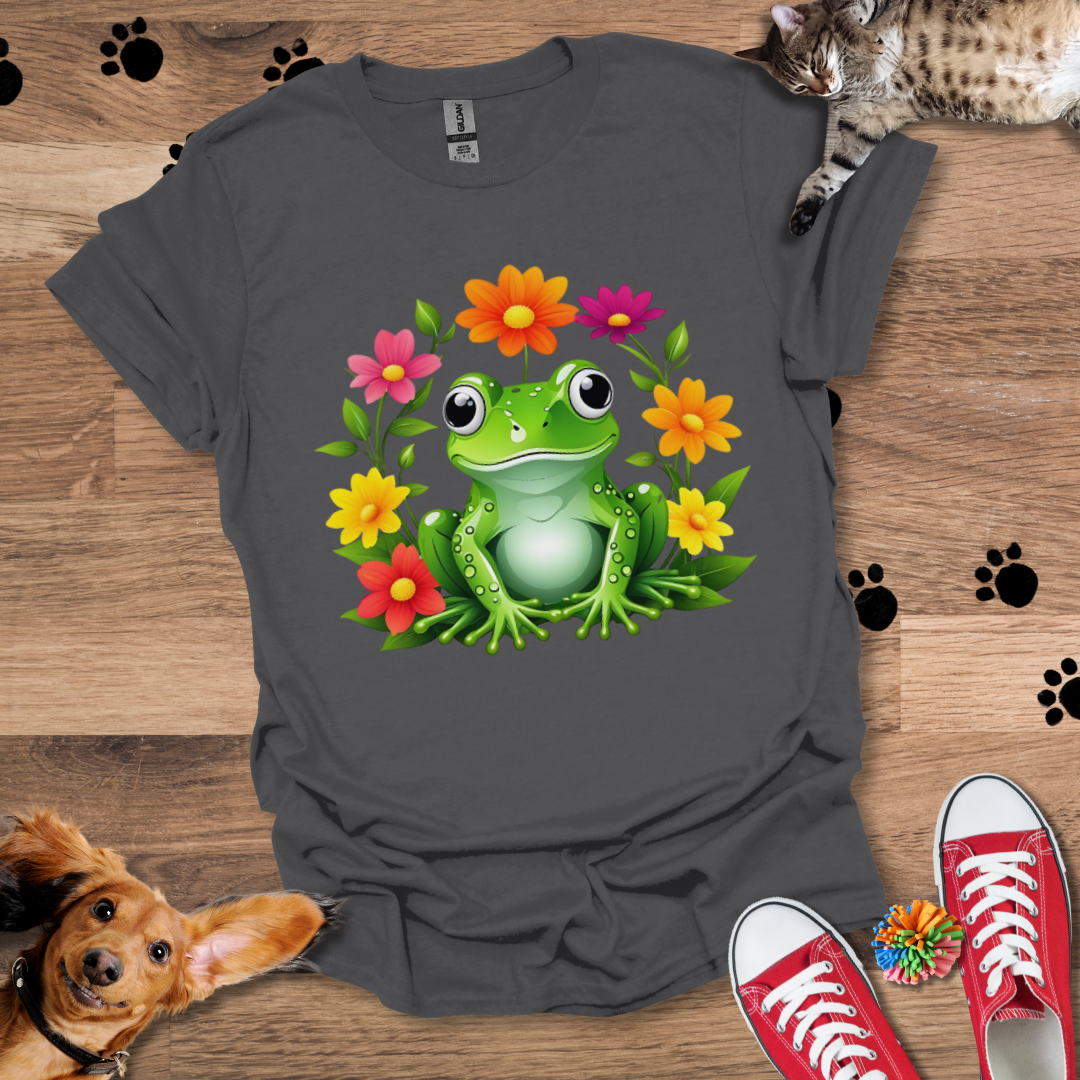 Flower Frog T-Shirt 024