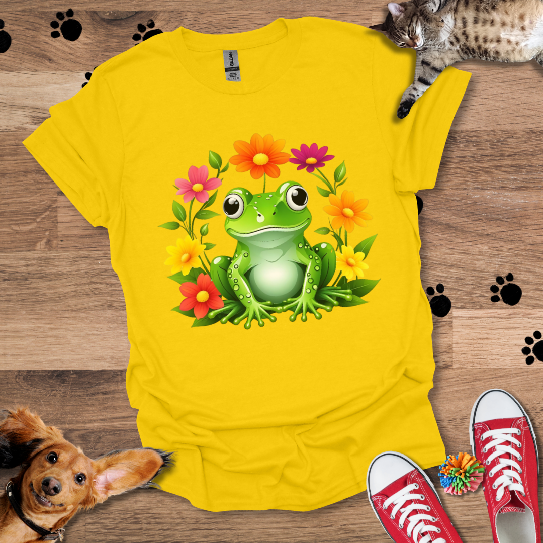 Flower Frog T-Shirt 024