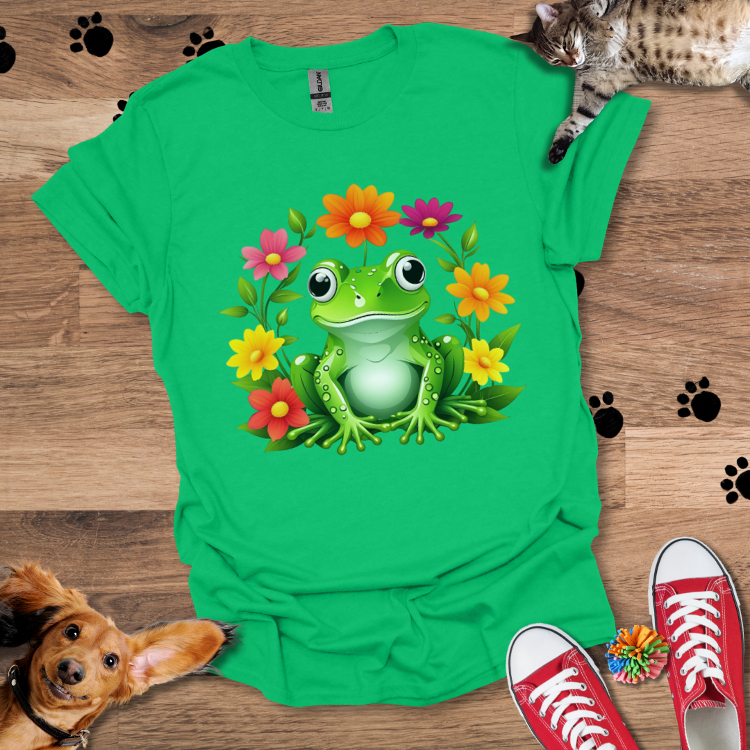 Flower Frog T-Shirt 024