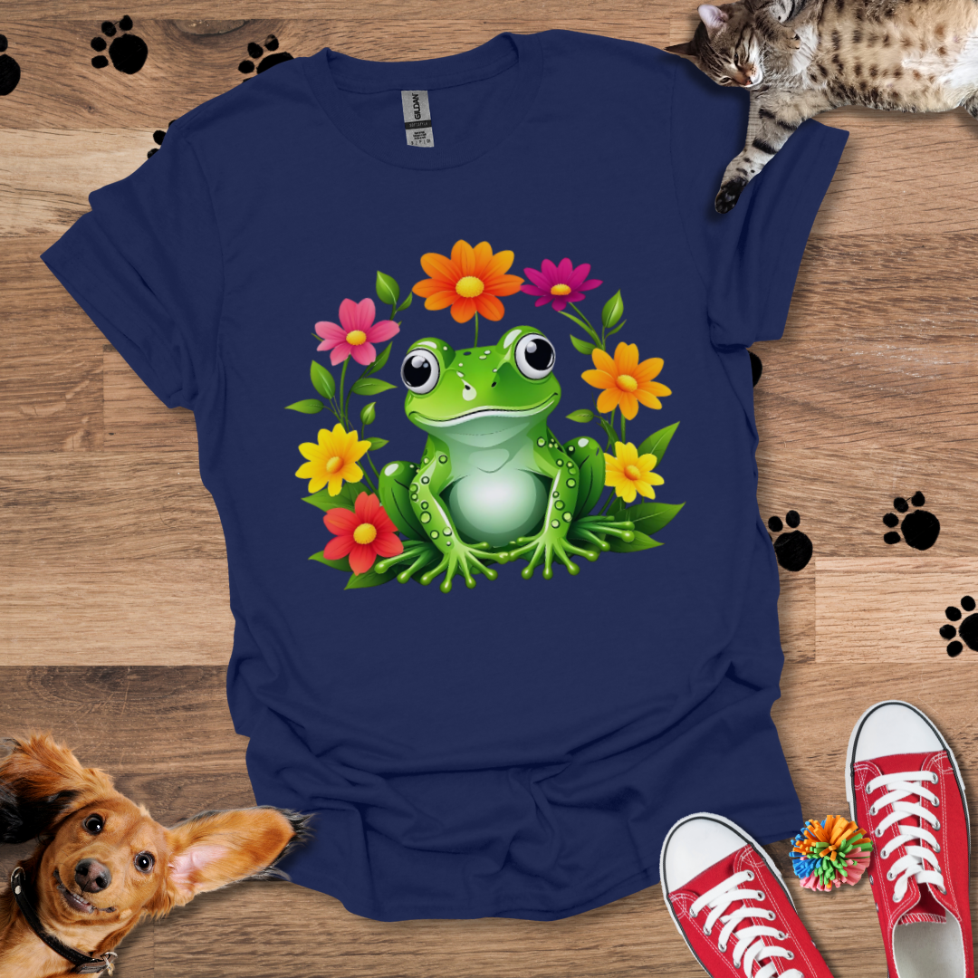 Flower Frog T-Shirt 024