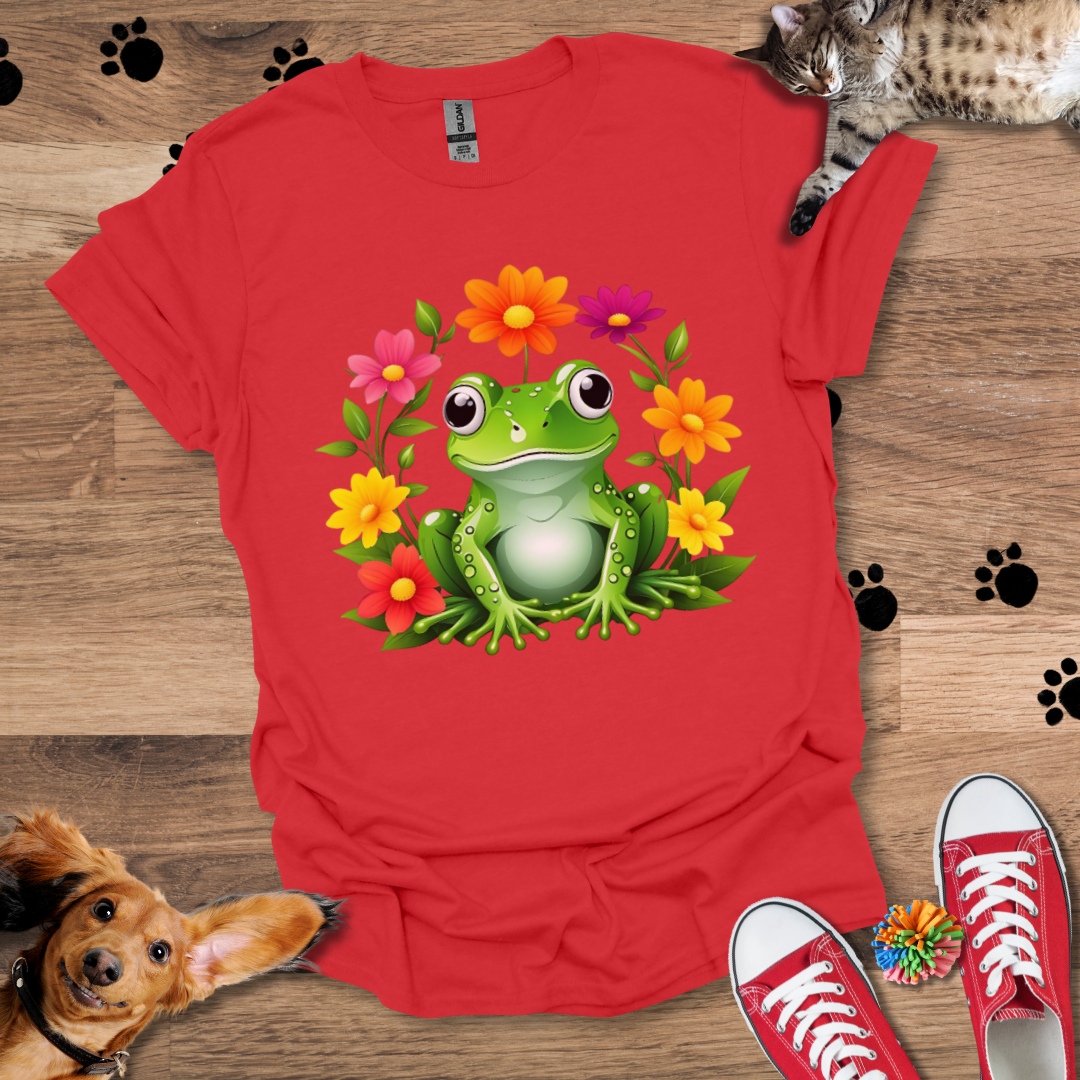 Flower Frog T-Shirt 024