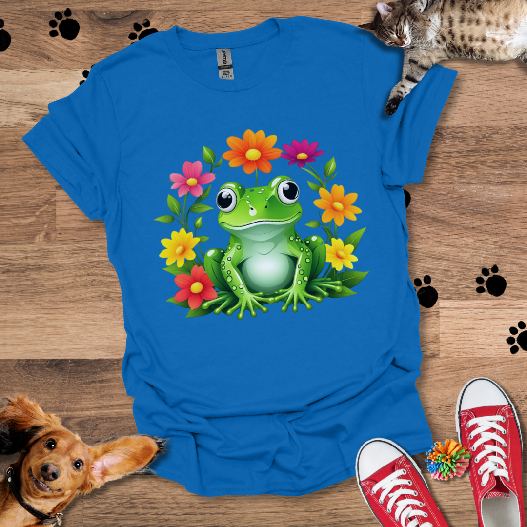 Flower Frog T-Shirt 024