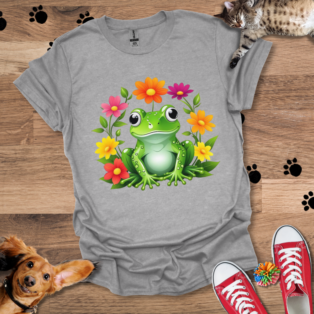 Flower Frog T-Shirt 024