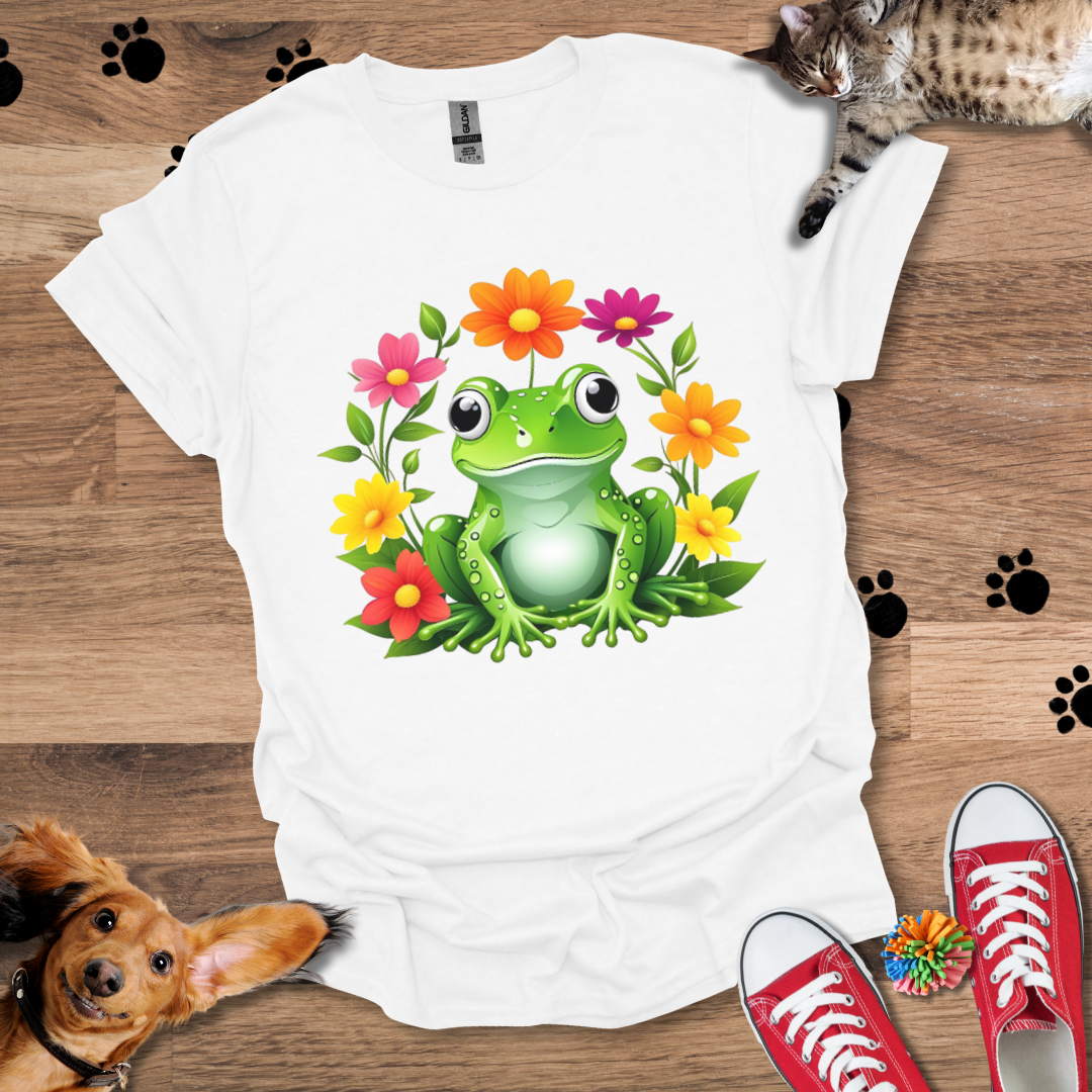 Flower Frog T-Shirt 024