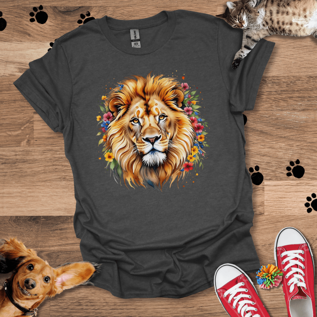 Lion Bloom T-Shirt 026