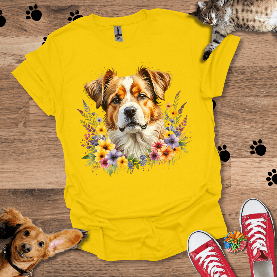 Pup Petals T-Shirt 027