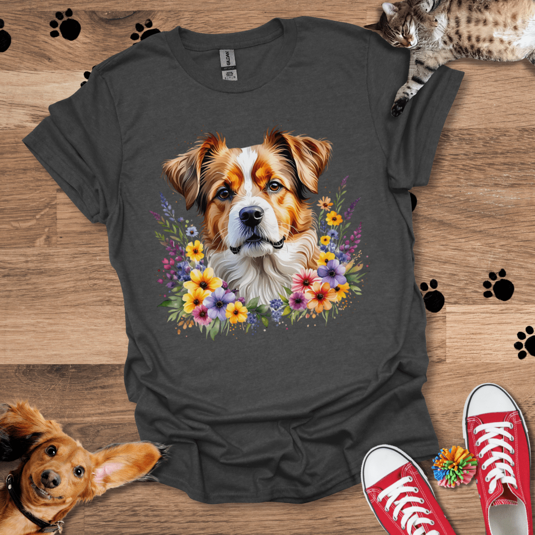 Pup Petals T-Shirt 027