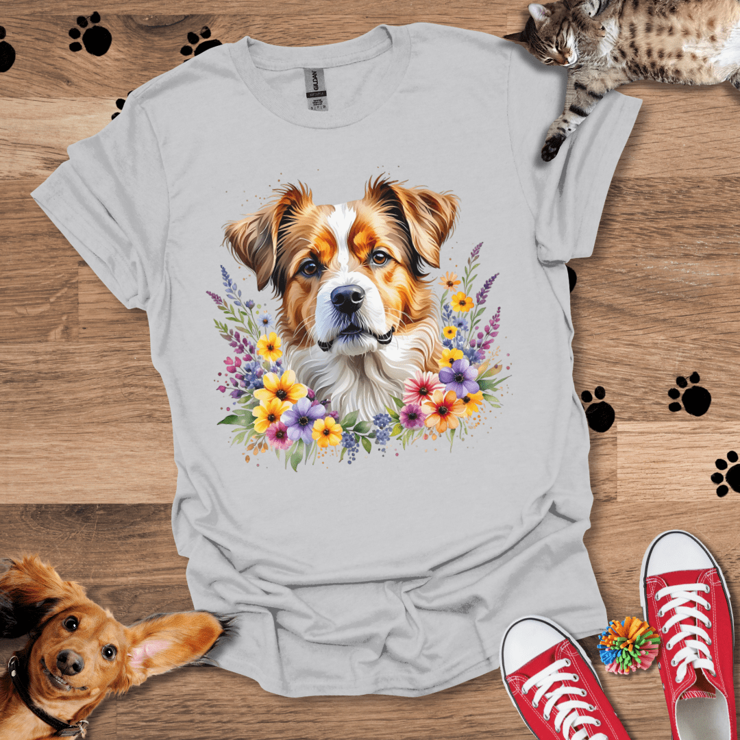 Pup Petals T-Shirt 027