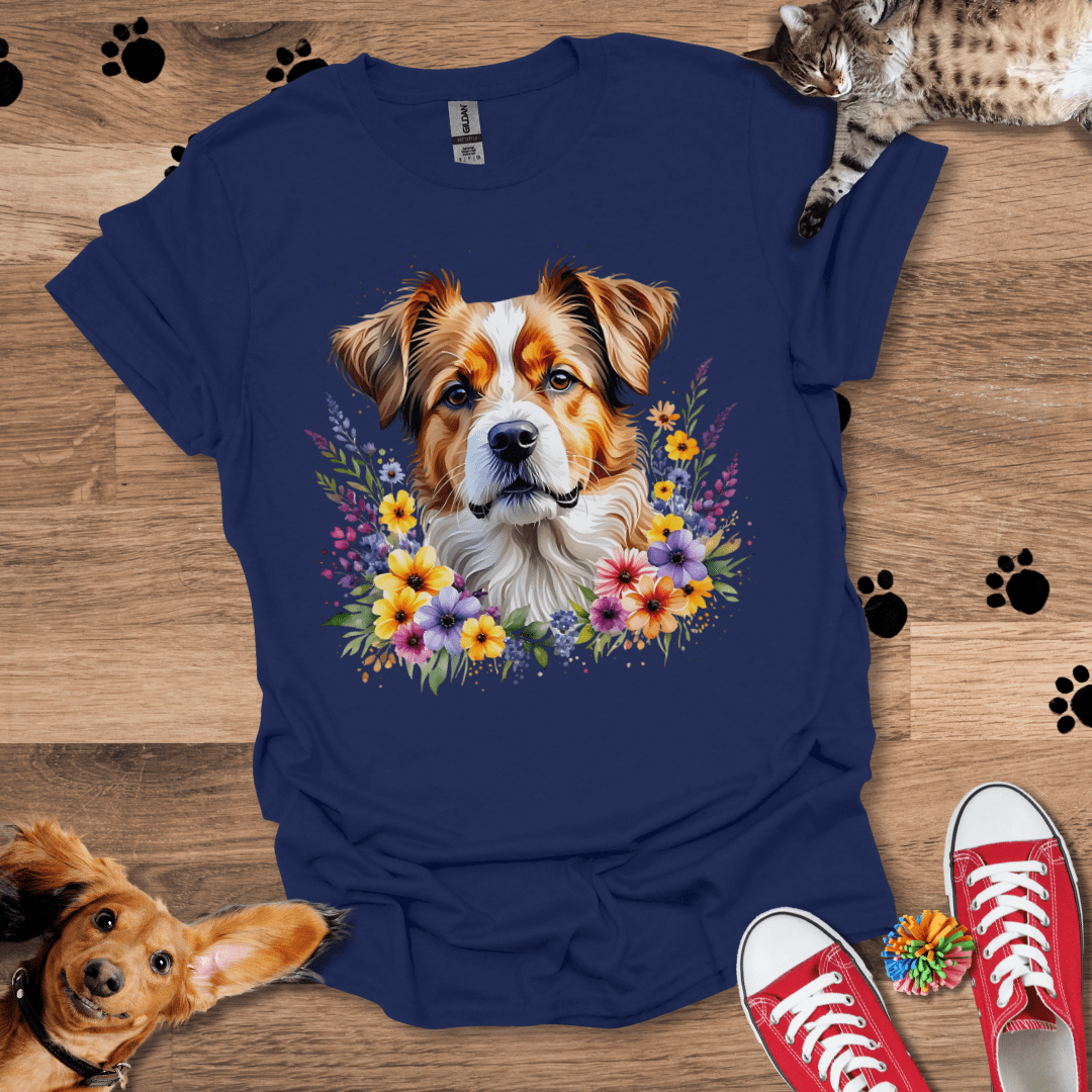 Pup Petals T-Shirt 027