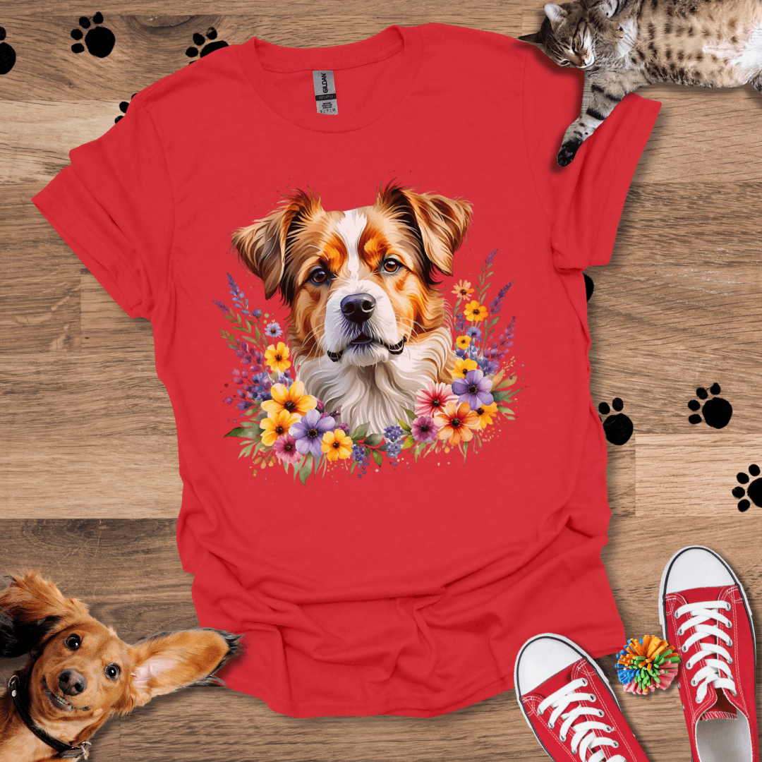 Pup Petals T-Shirt 027