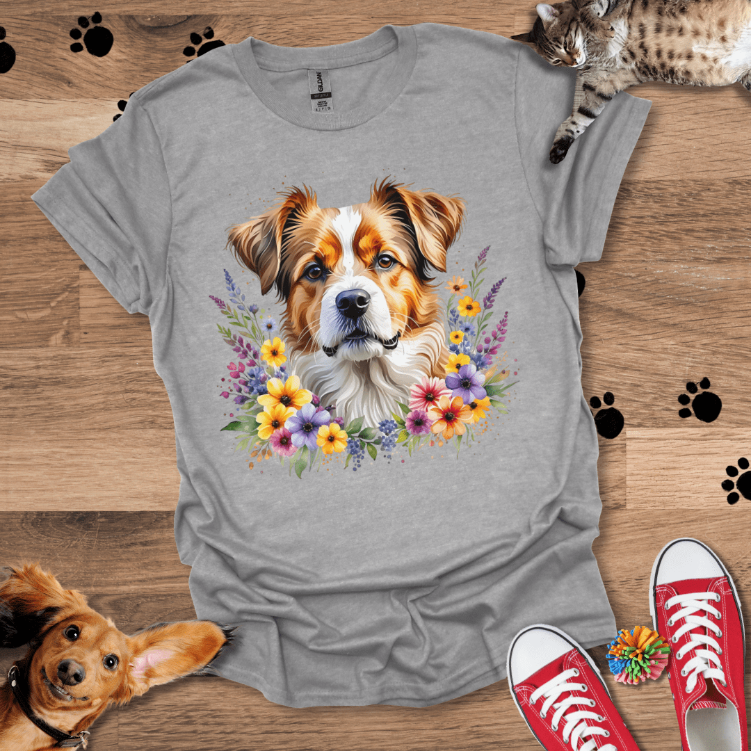 Pup Petals T-Shirt 027