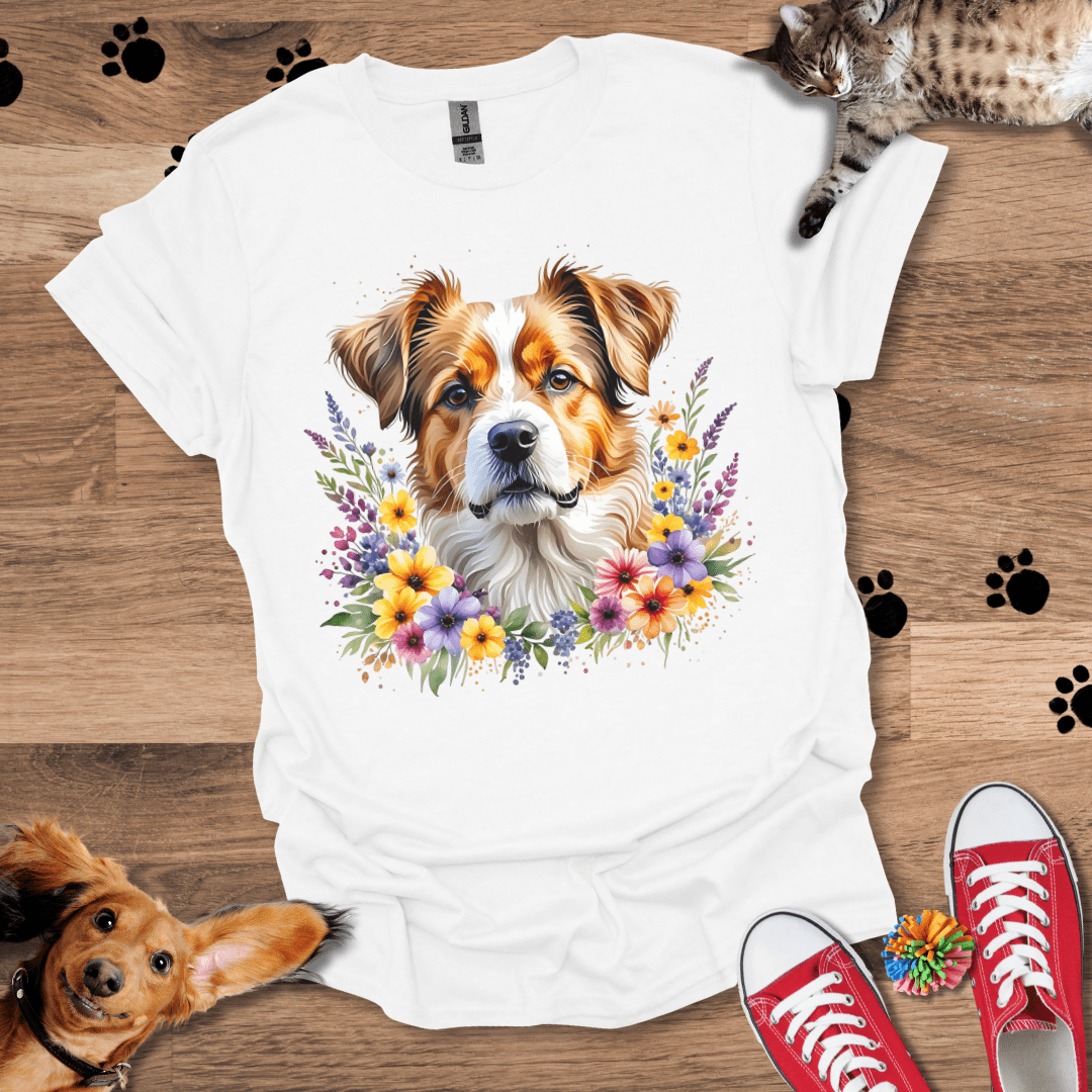 Pup Petals T-Shirt 027