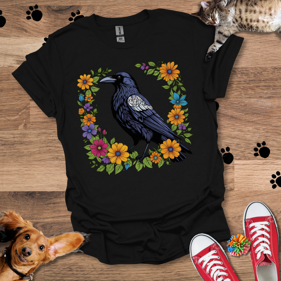 Raven Roses T-Shirt 028