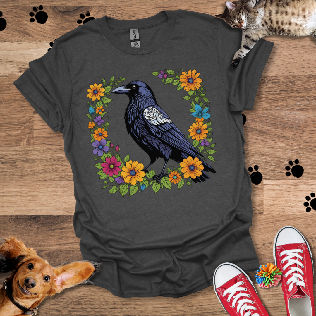 Raven Roses T-Shirt 028