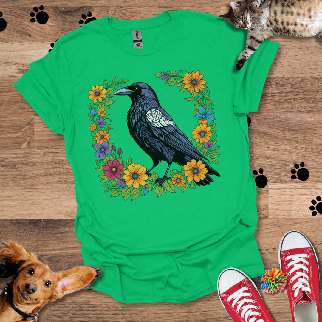 Raven Roses T-Shirt 028