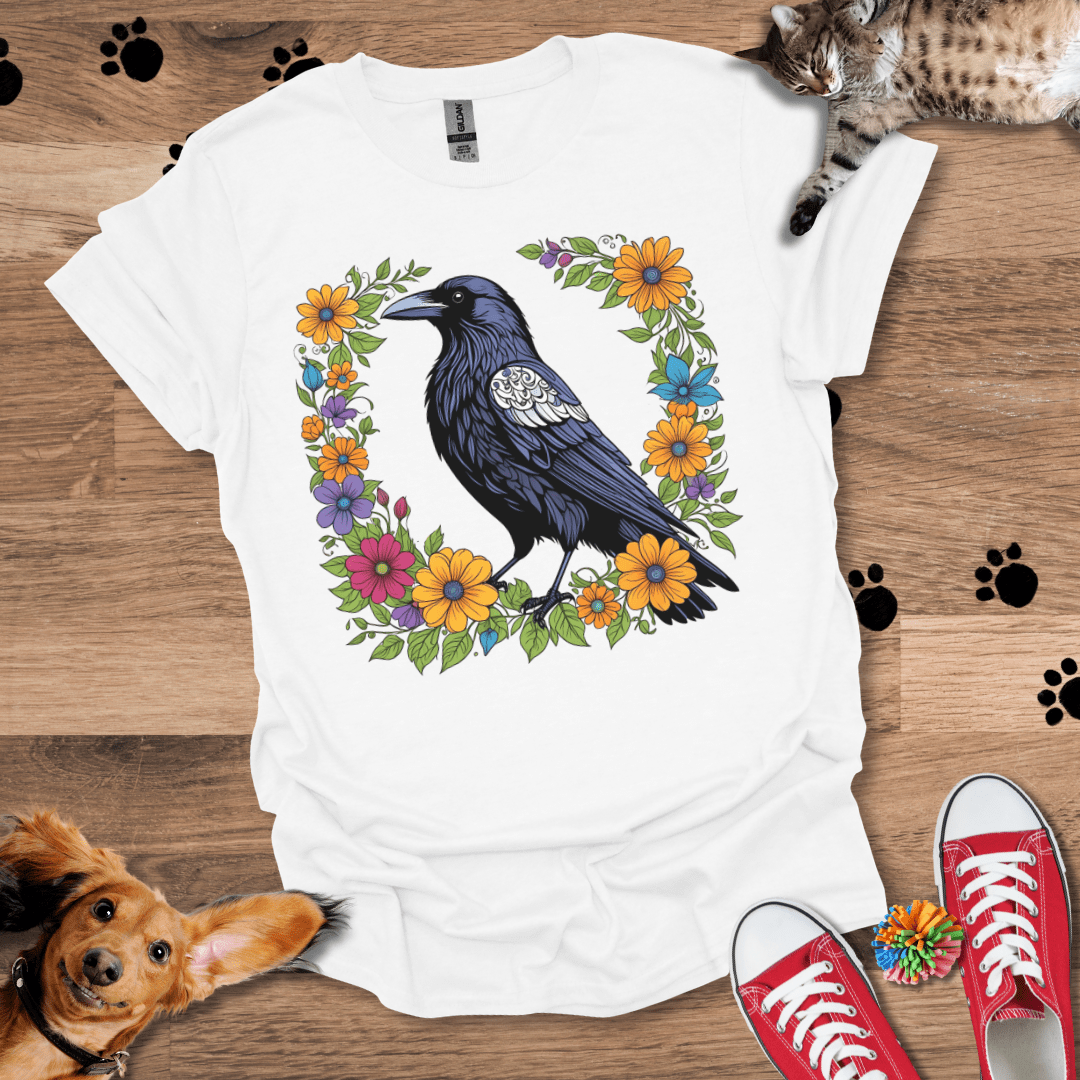 Raven Roses T-Shirt 028