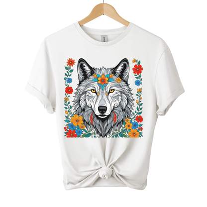 Wolf Wildflowers T-Shirt
