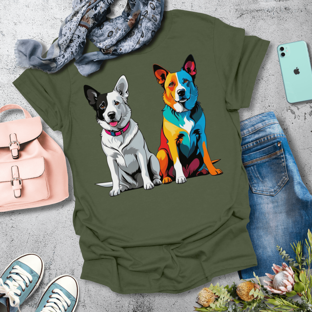 Dual Dogs T-Shirt 035