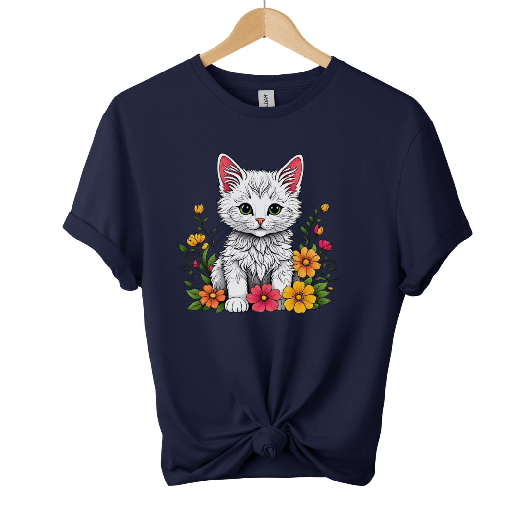 Kitten Petals T-Shirt 041