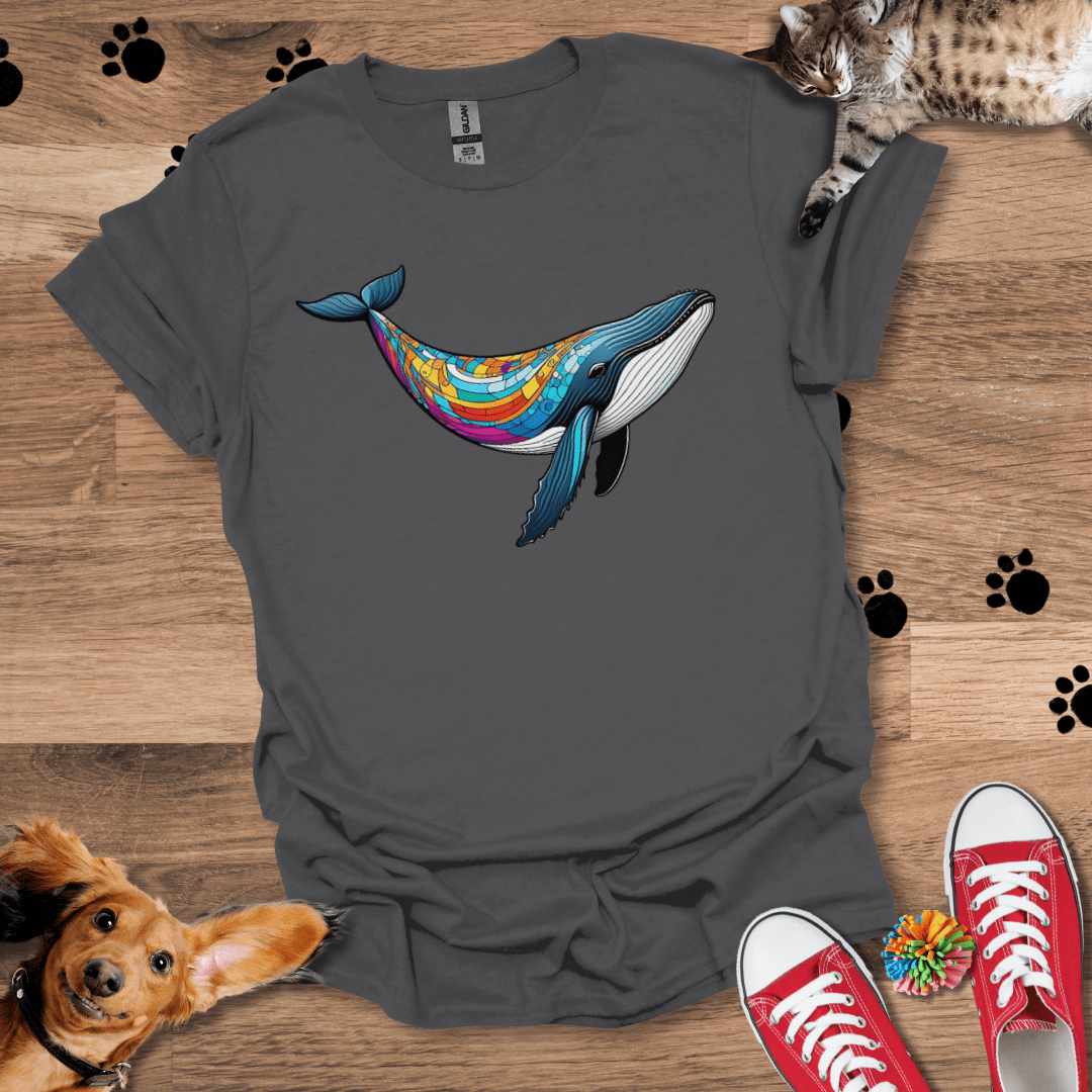 Mosaic Whale T-Shirt 044