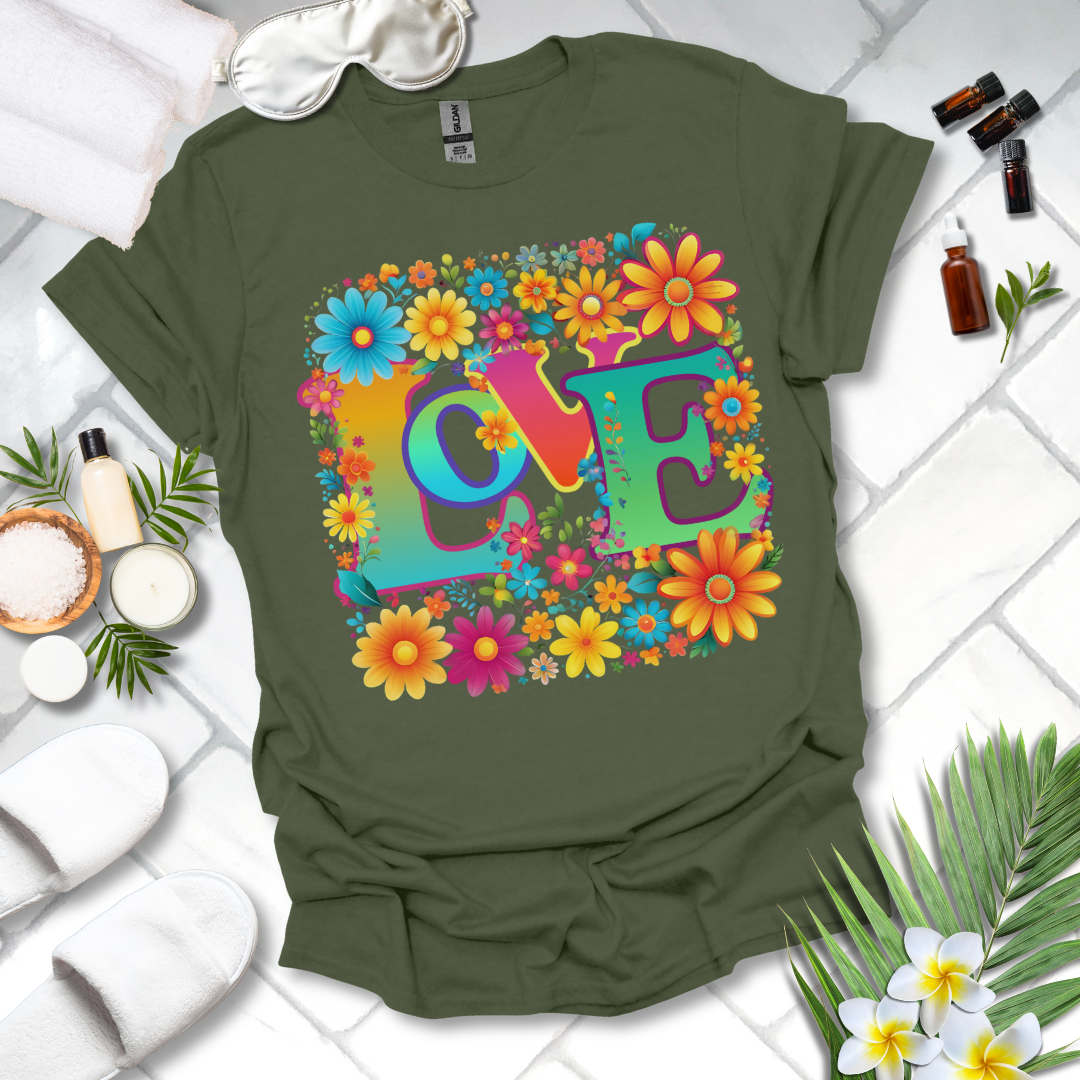 Floral Love T-Shirt 057