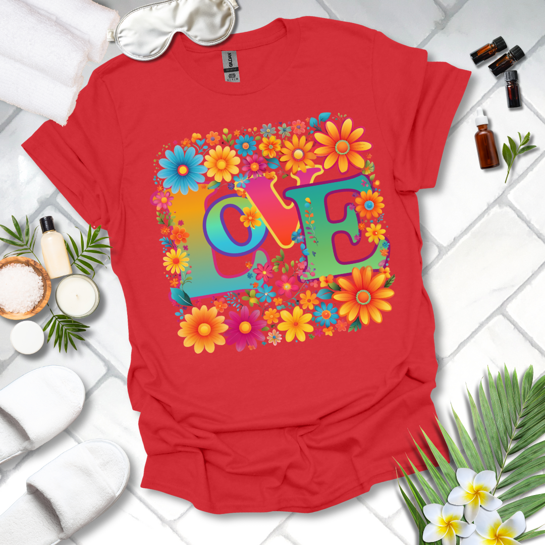 Floral Love T-Shirt 057