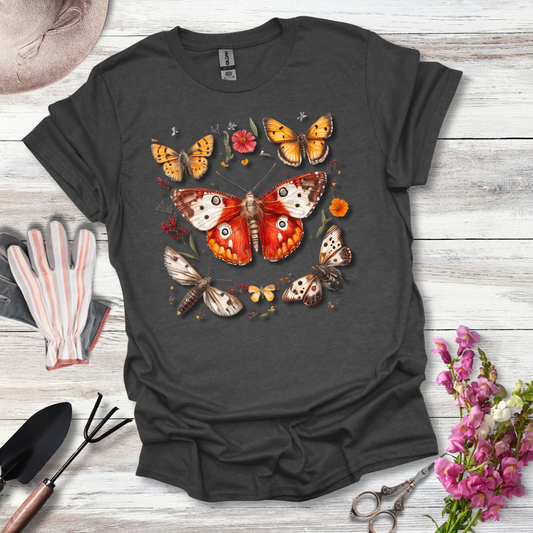 Boho Butterflies T-Shirt 060