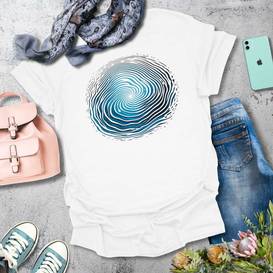 Water Ripple T-Shirt 073