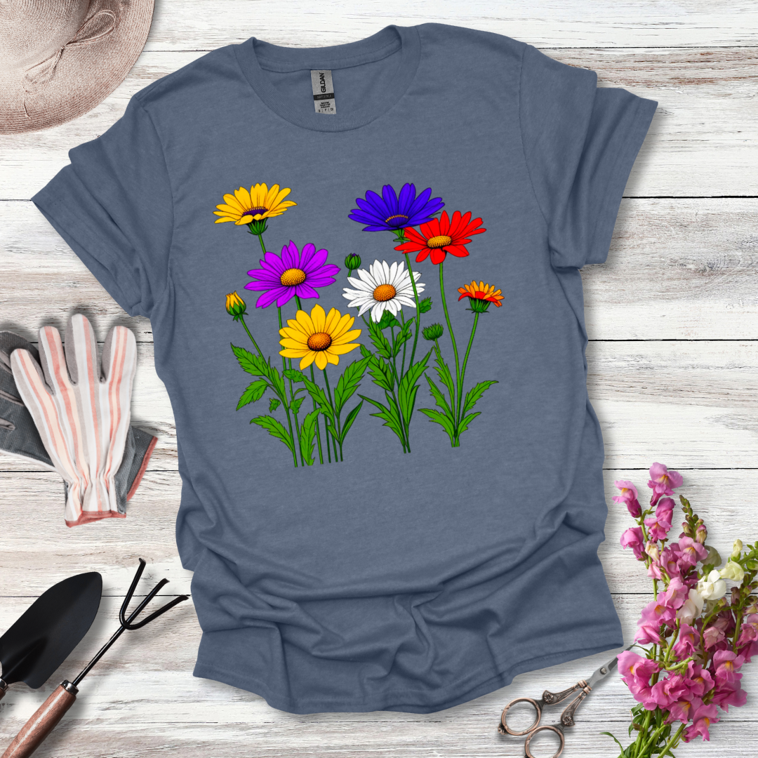 Floral Fusion T-Shirt 081