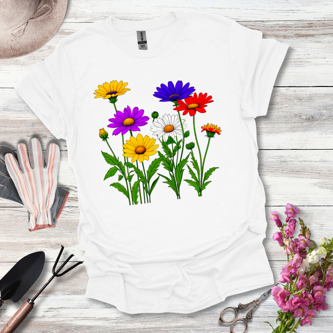 Floral Fusion T-Shirt 081