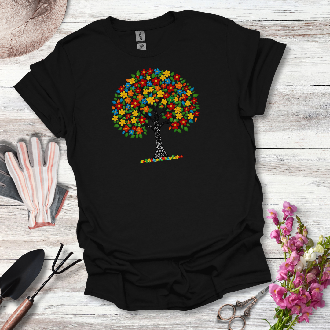 Folk Tree T-Shirt 088