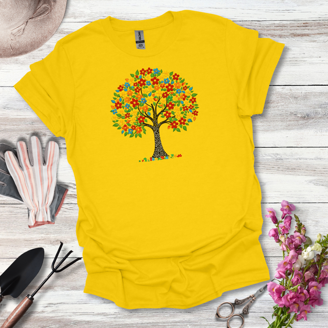 Folk Tree T-Shirt 088