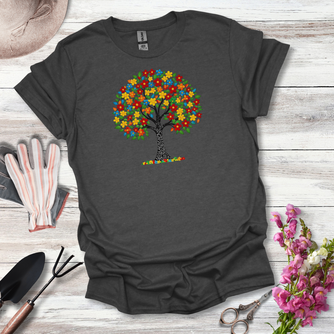 Folk Tree T-Shirt 088