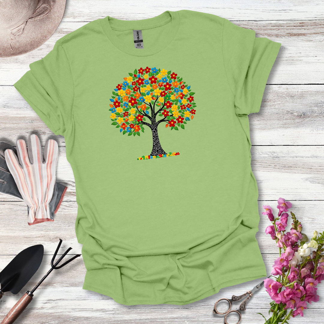 Folk Tree T-Shirt 088