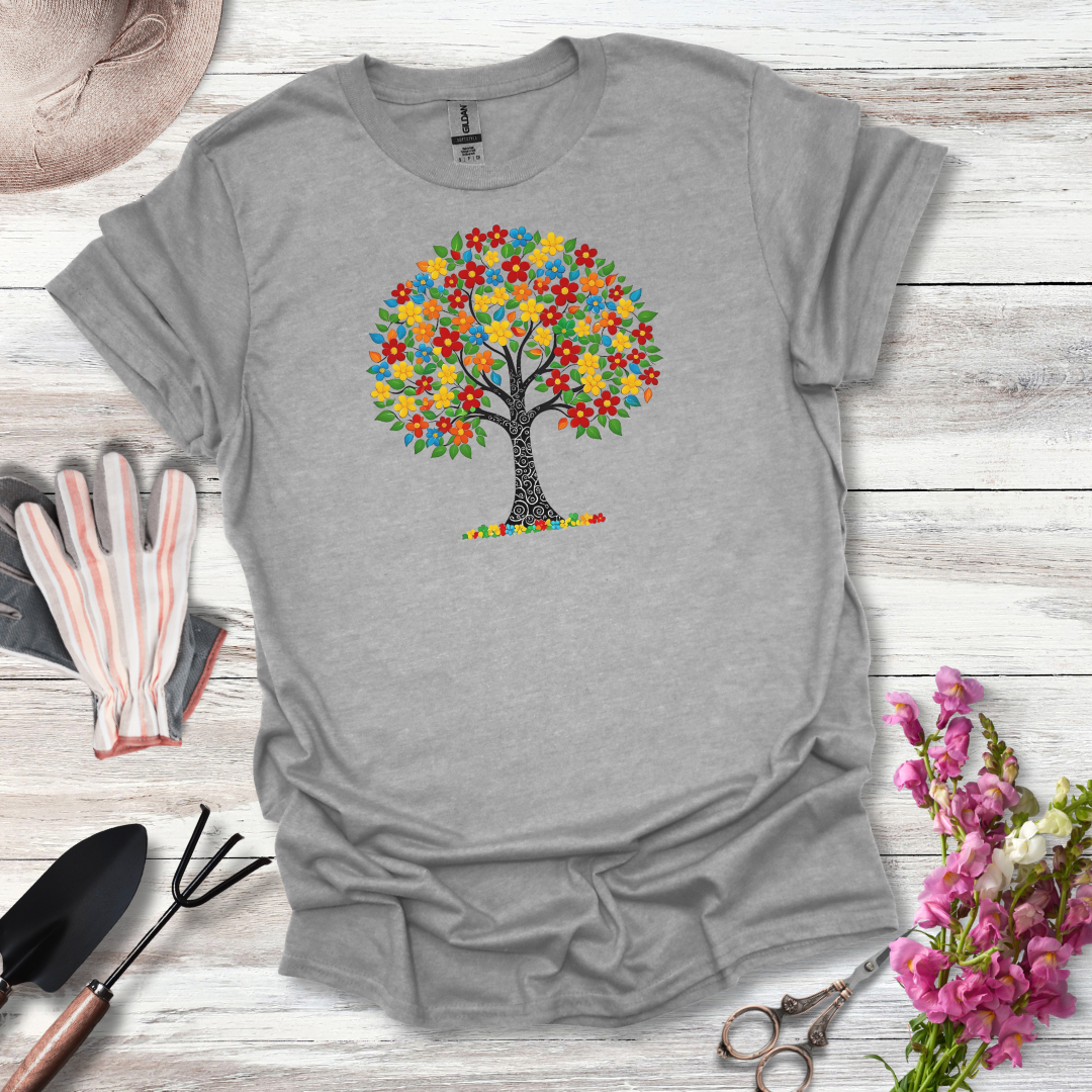 Folk Tree T-Shirt 088