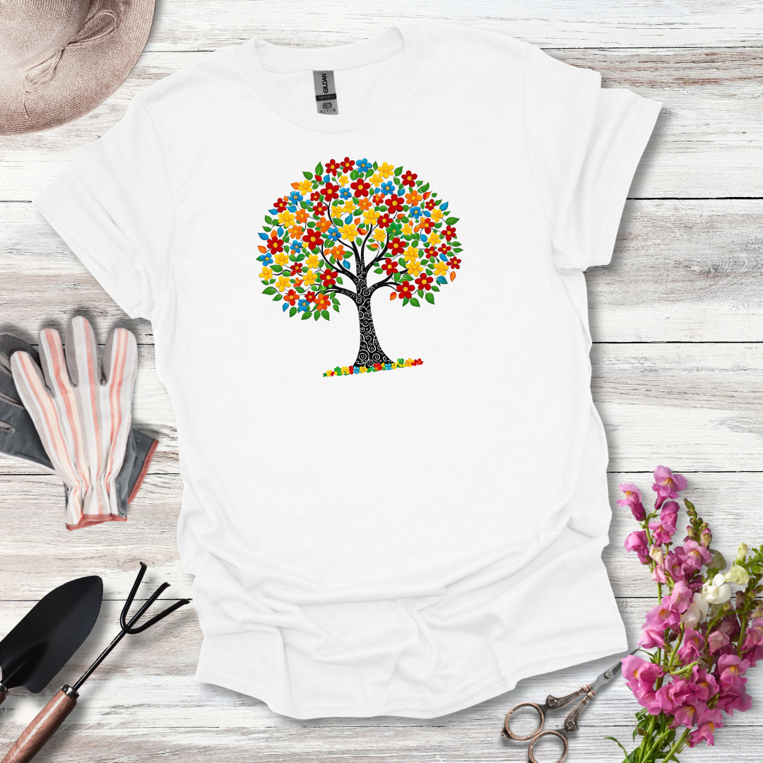 Folk Tree T-Shirt 088